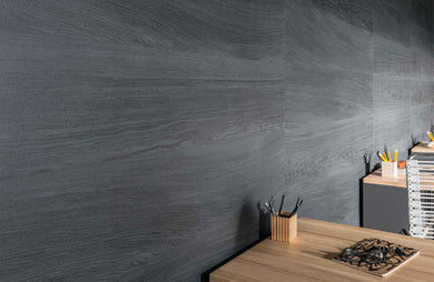Vox Kerradeco internal waterproof wall cladding panel wood carbon